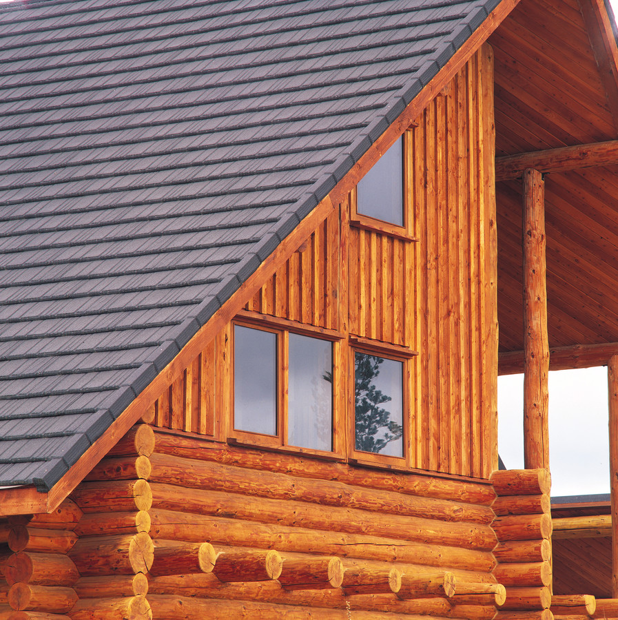 GERARD Shake Charcoal Wooden house references from Poland