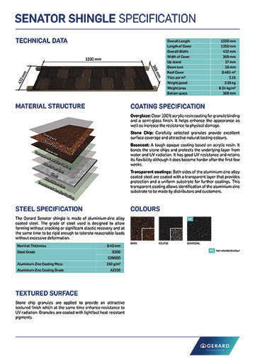 GERARD® Shingle